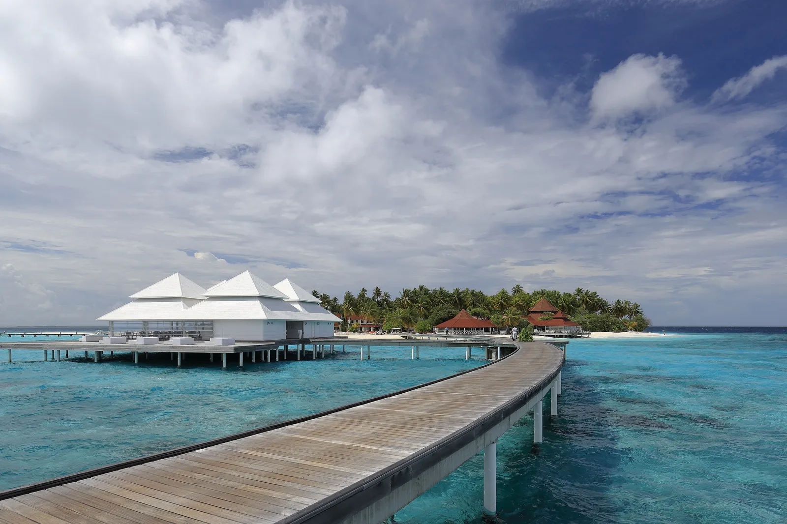 Maldives overwater villa
