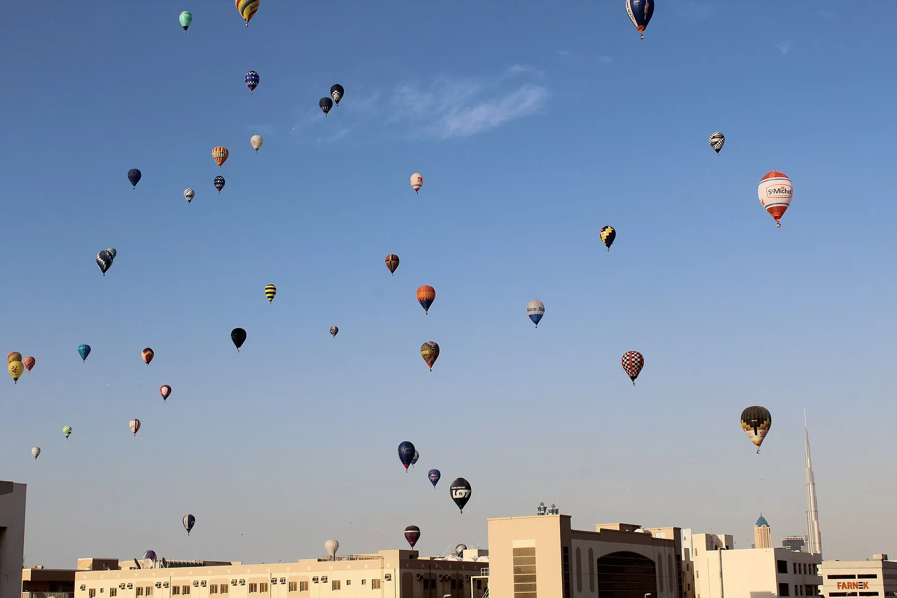 Balloons at dawn
